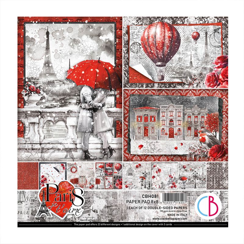 Paris Je t'aime 8x8 - Ciao Bella