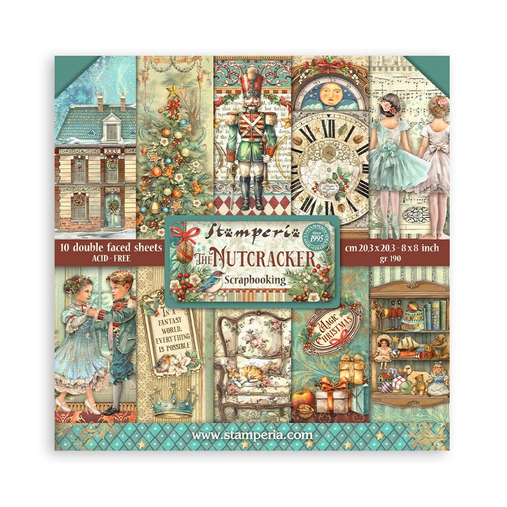 The Nutcracker 8x8 - Stamperia