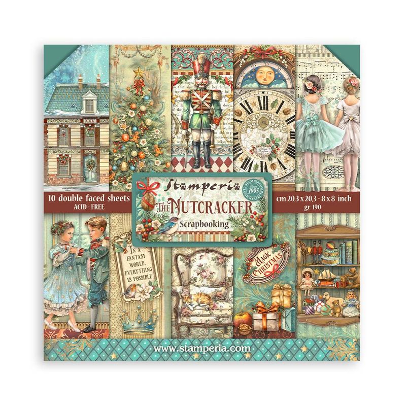 The Nutcracker 8x8 - Stamperia