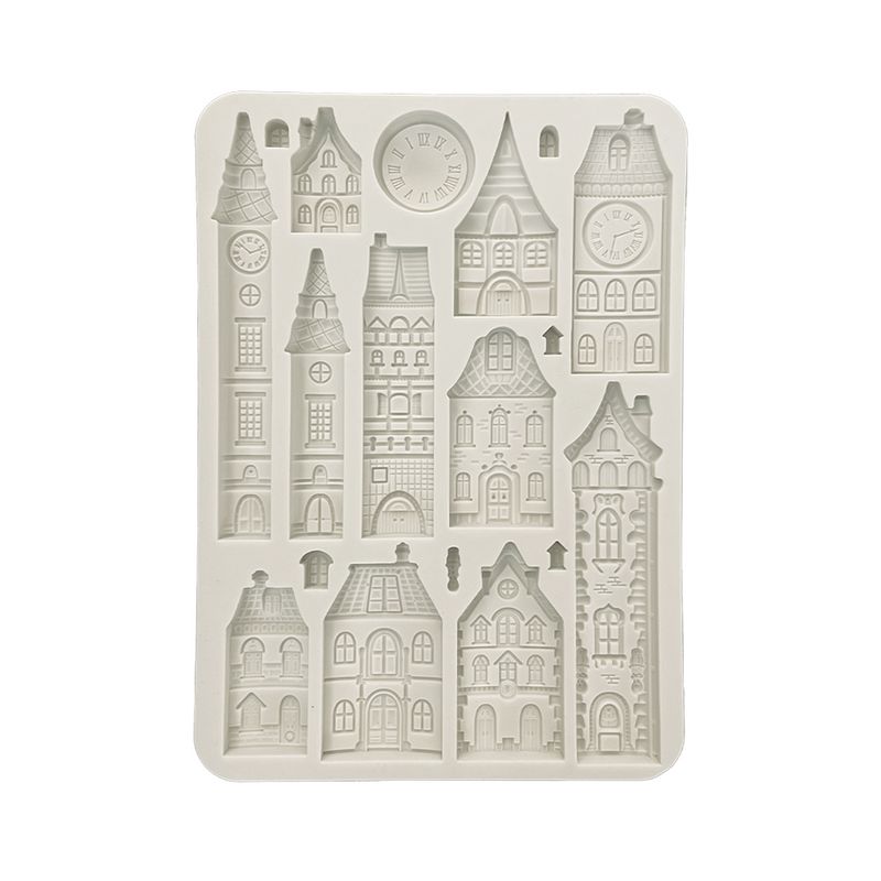 Gear up for Christmas A5 Silicone Mold - Stamperia