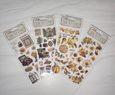 Golden Harmony - Stamperia Rub Ons