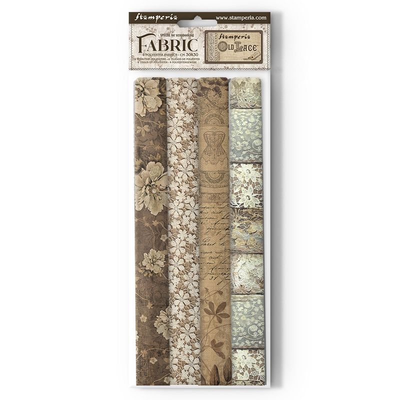 Old Lace - Stamperia Fabric Sheets