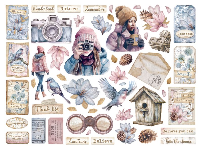 Dewdrops Die Cuts - Stamperia