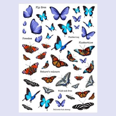 Butterfly Stickers - Lavinia Stamps