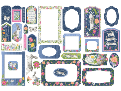 Spring is in the Air - Graphic 45 Tags and Frames