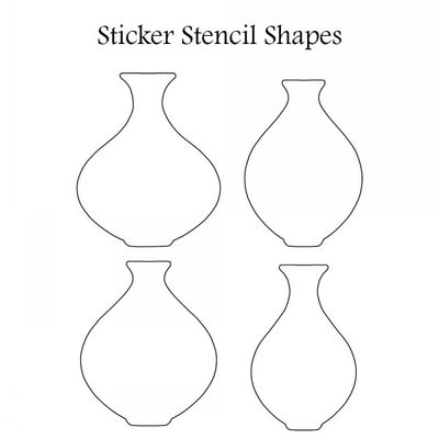 Sticker Stencils 10 - Lavinia Stamps