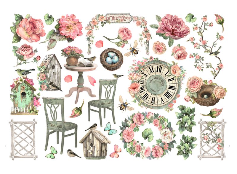 House of Roses Ephemera - Stamperia