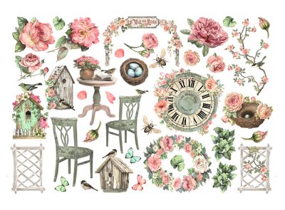 House of Roses Ephemera - Stamperia
