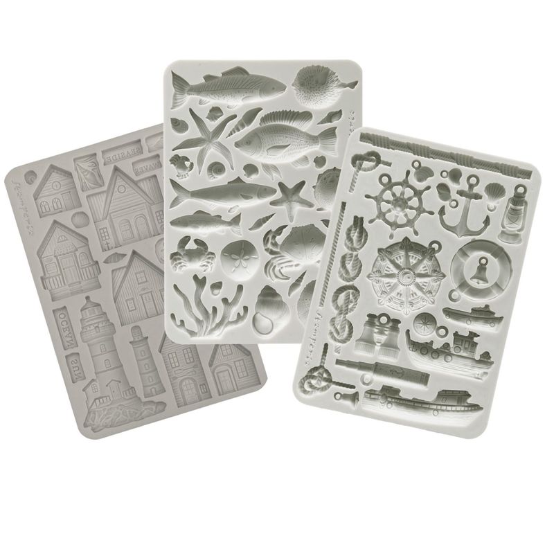 Silent Sea A5 Silicone Mold - Stamperia