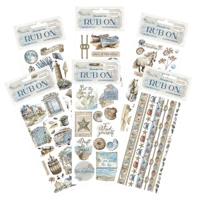 Silent Sea - Stamperia Rub Ons