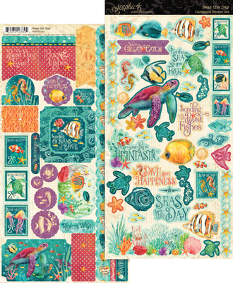 Seas the Day Stickers - Graphic 45