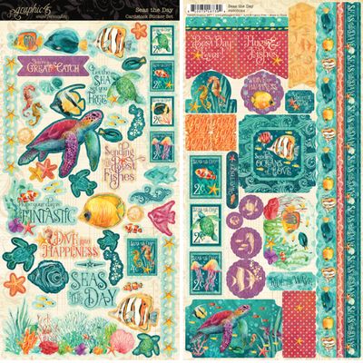 Seas the Day Stickers - Graphic 45