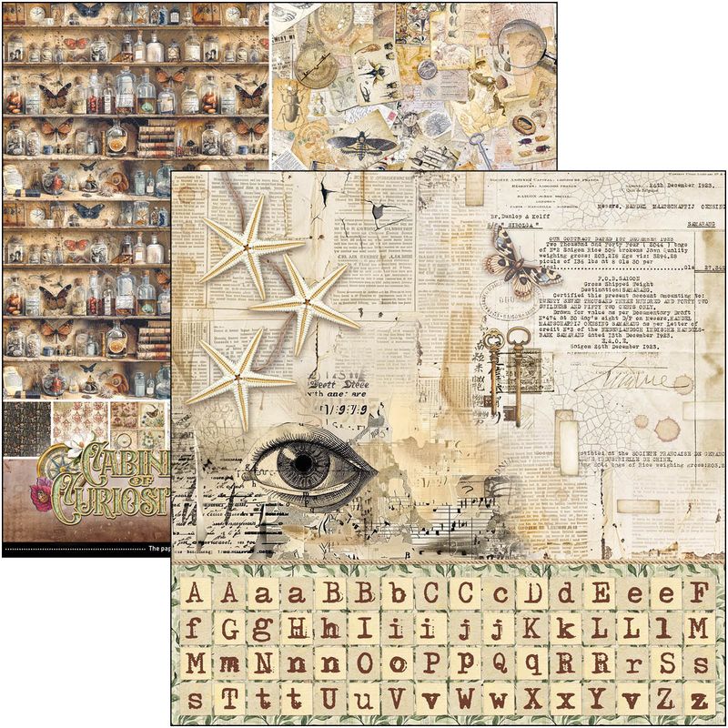 Cabinet of Curiosities 12x12 Patterns - Ciao Bella