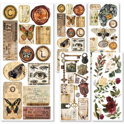 Cabinet of Curiosities Art Stickers - Ciao Bella