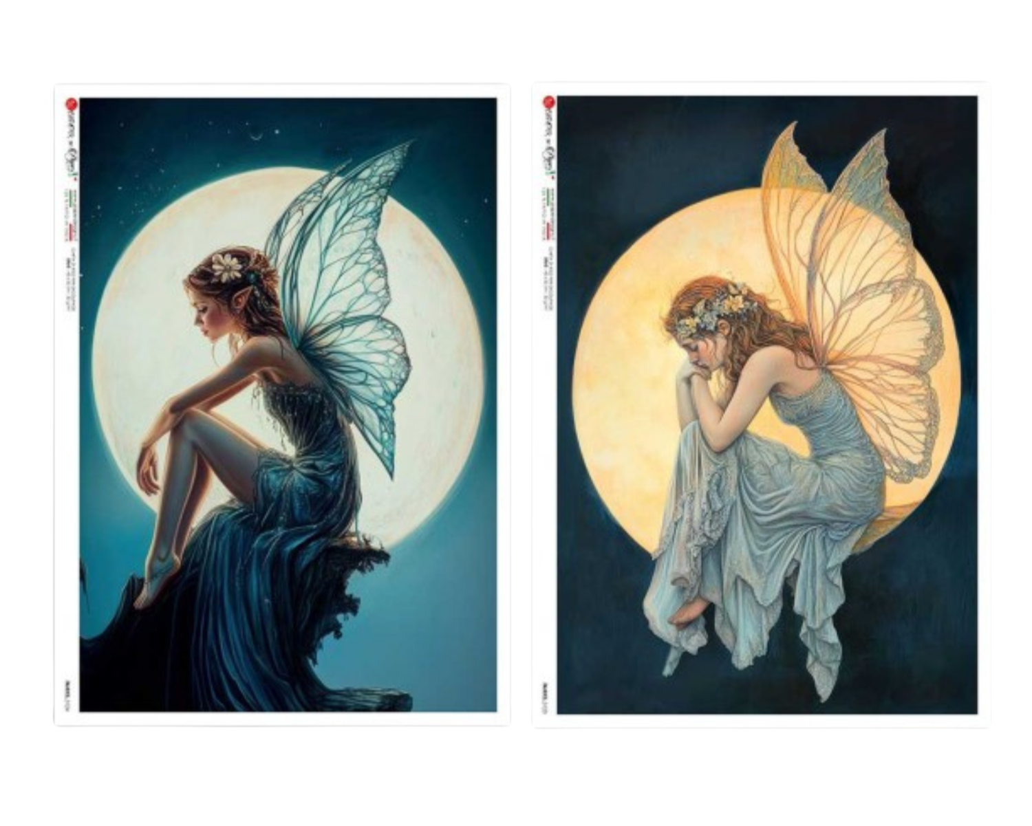 Fairies In Moonlight A4 - Paper Designs