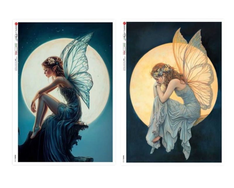 Fairies In Moonlight A4 - Paper Designs