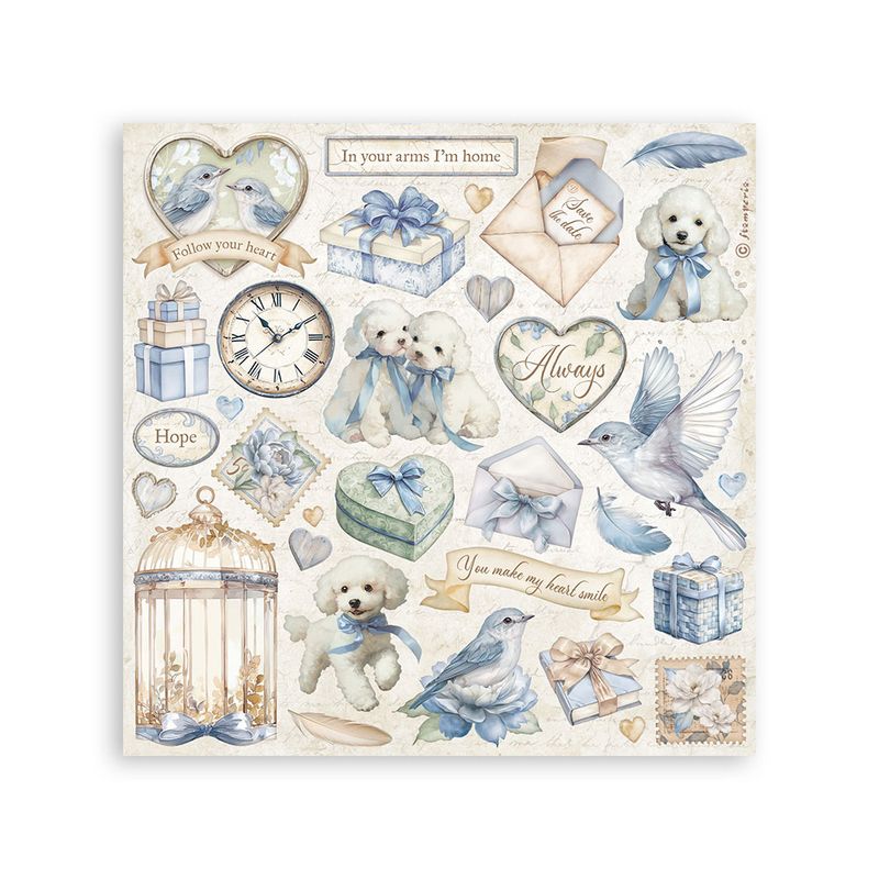 Sticker Sheets - Stamperia Timeless
