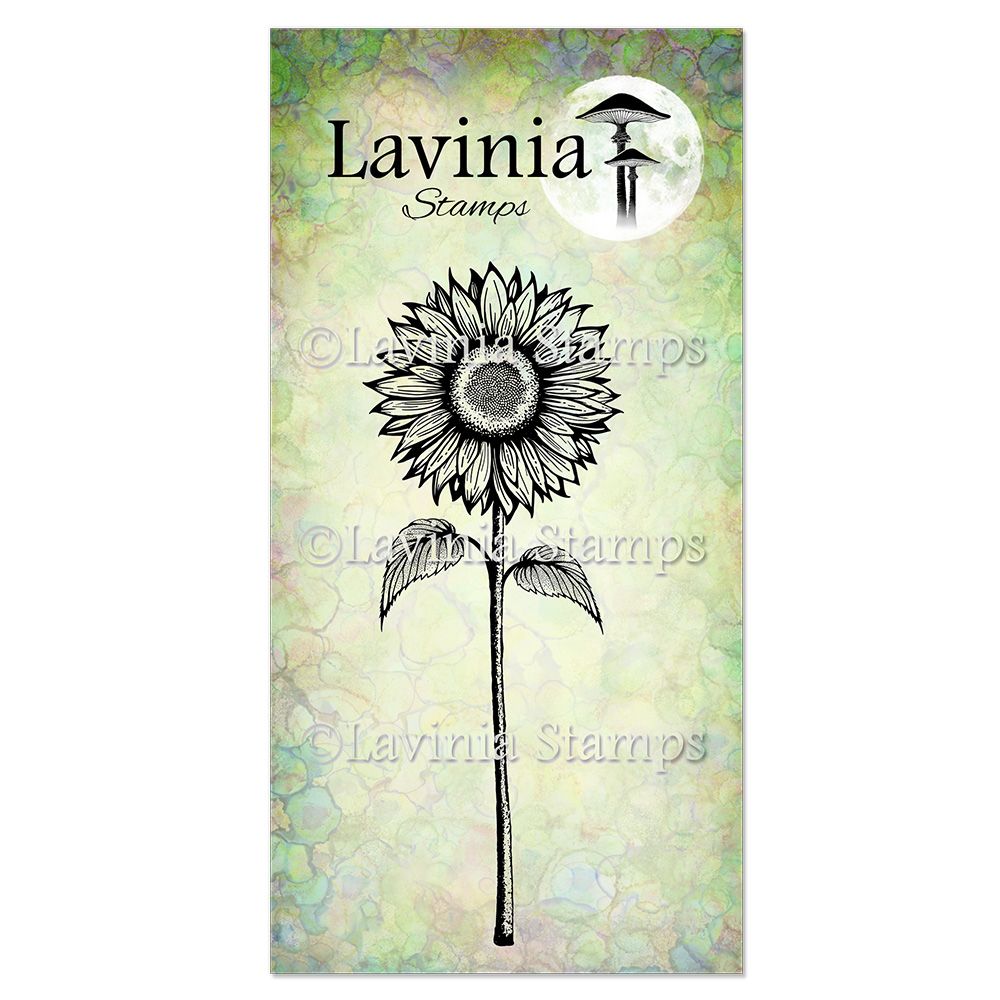 Open Sunflower - Lavinia Stamps