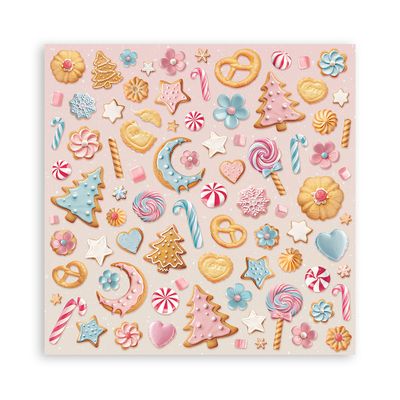 Candy Christmas 12x12 - Stamperia