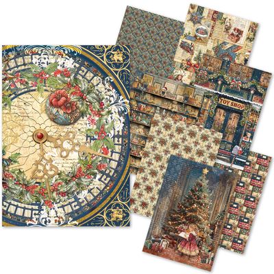 Toy Shop A5 Mixed Rice Paper 8/pkg - Ciao Bella Toy Shop A5 Mixed Rice Paper 8/pkg - Ciao Bella