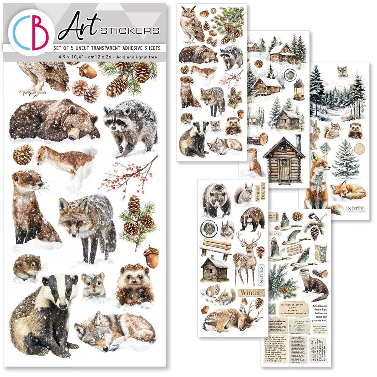 Forest Tales Art Stickers - Ciao Bella