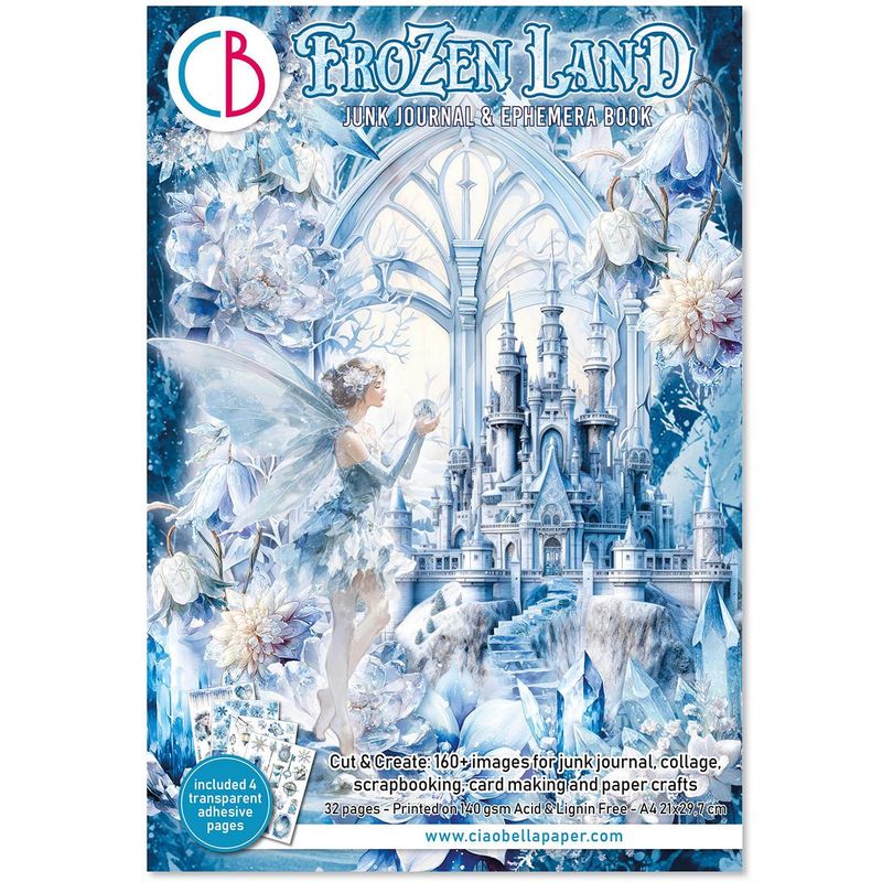 Frozen Land Junk Journal &amp; Ephemera - Ciao Bella