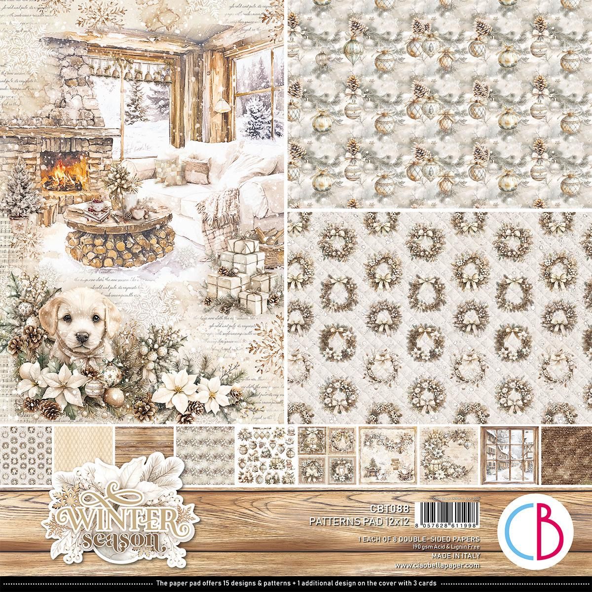 Winter Season 12x12 Patterns - Ciao Bella