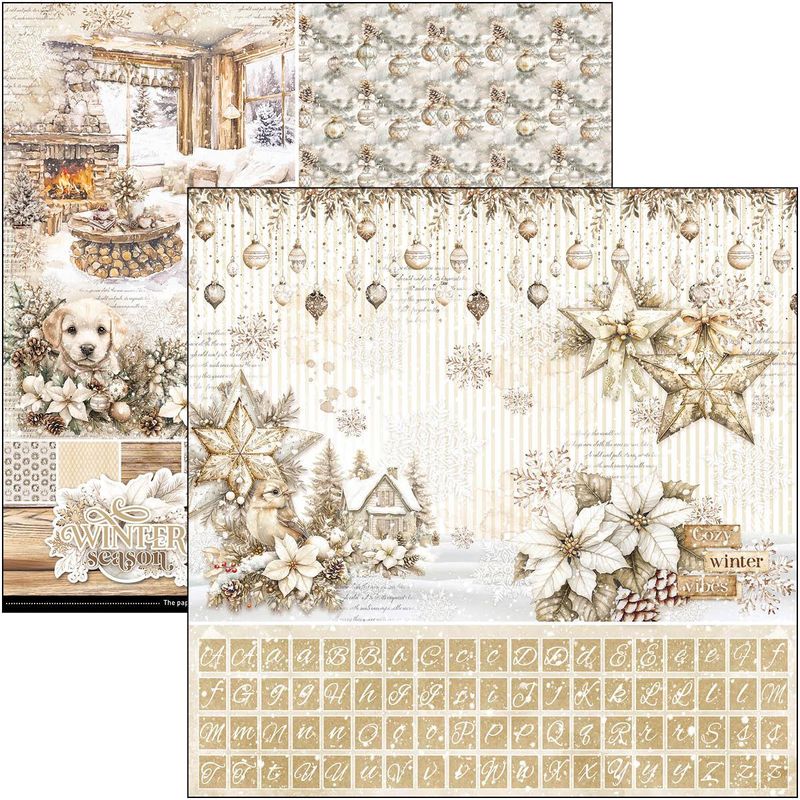 Winter Season 12x12 Patterns - Ciao Bella