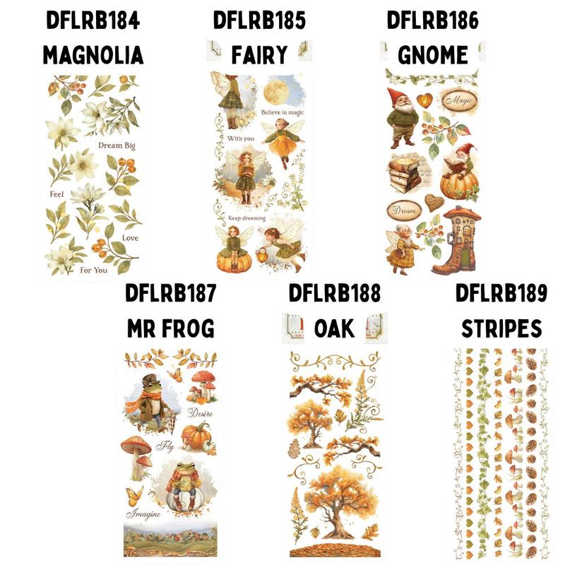 Whispering Woods - Stamperia Rub Ons