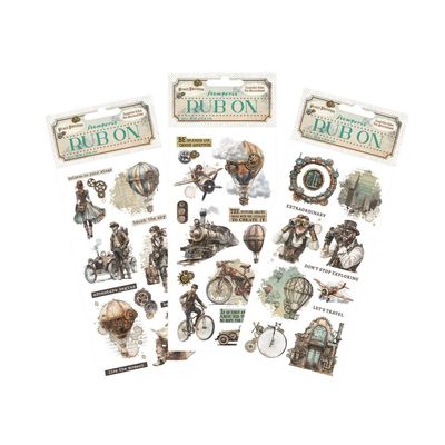 Voyages Fantastiques - Stamperia Rub Ons Voyages Fantastiques - Stamperia Rub Ons