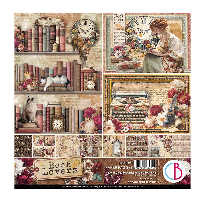Book Lovers 8x8 - Ciao Bella