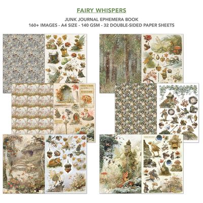 Fairy Whispers Junk Journal &amp; Ephemera - Ciao Bella