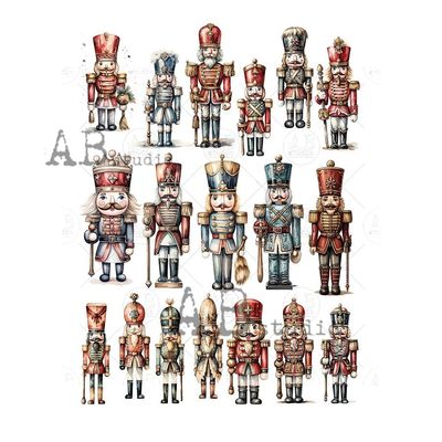 Decoupage Flakes ID-24 Nutcracker - ABStudio