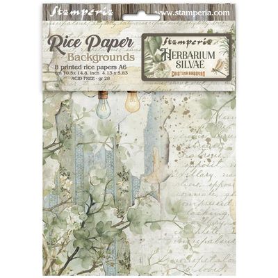 Herbarium Silvae Selection 8pk A6 - Stamperia