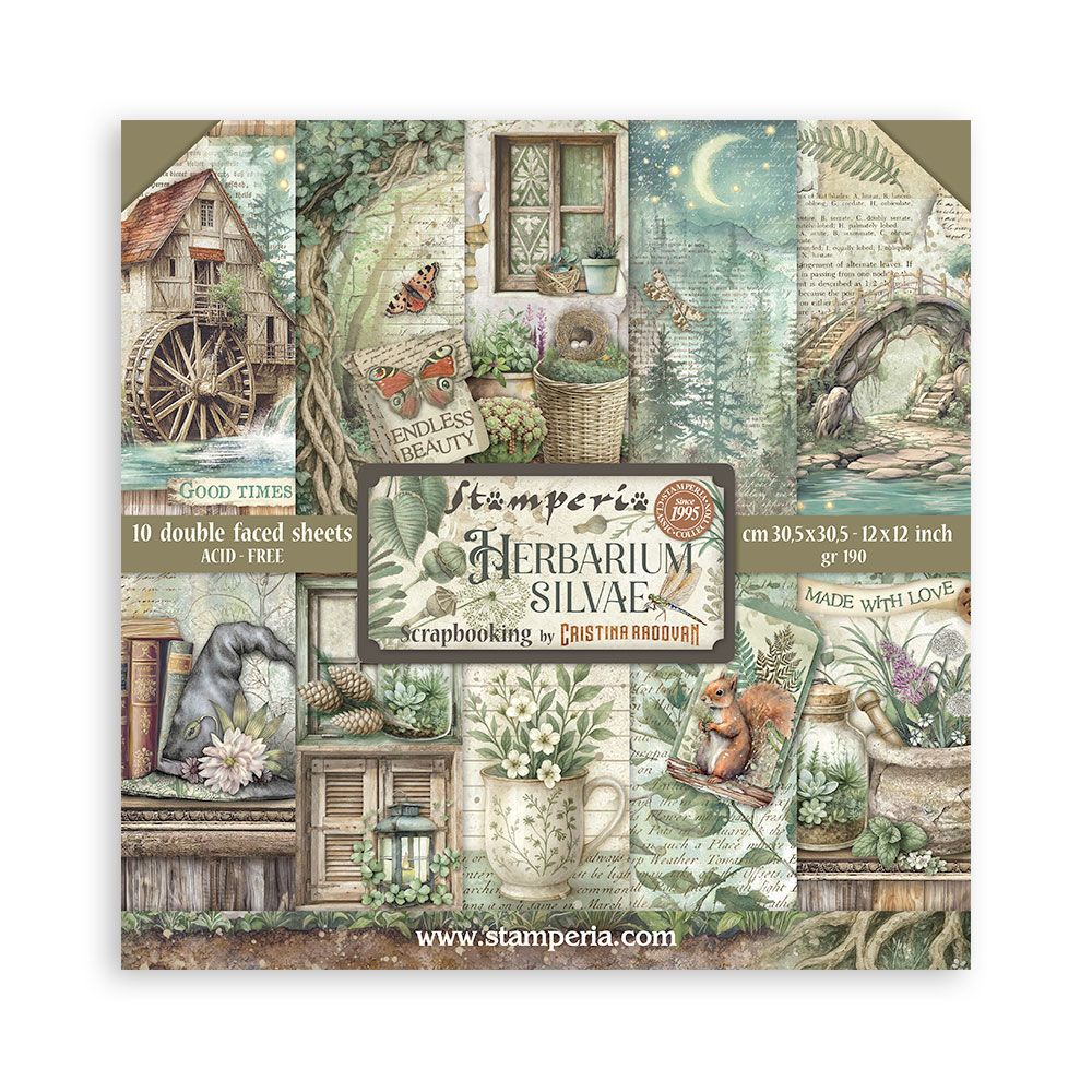 Herbarium Silvae 12x12 - Stamperia