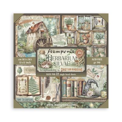 Herbarium Silvae XL 12x12 - Stamperia