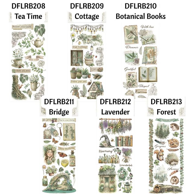Herbarium Silvae - Stamperia Rub Ons