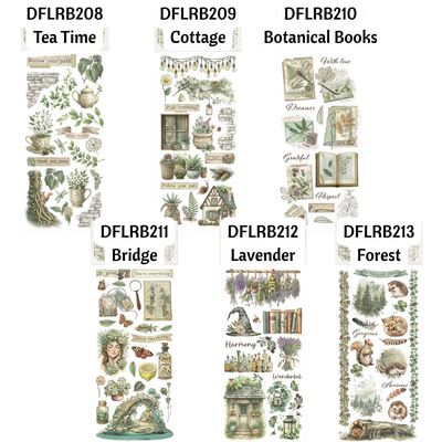 Herbarium Silvae - Stamperia Rub Ons