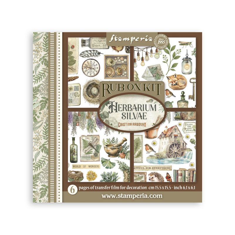 Herbarium Silvae - Stamperia Rub Ons
