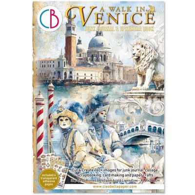 Venice Dream Junk Journal &amp; Ephemera - Ciao Bella