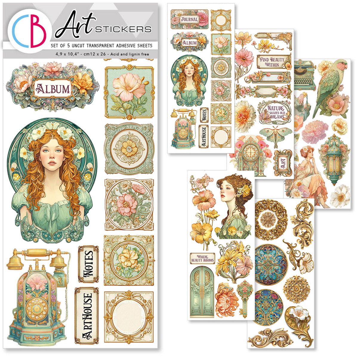 Artemis Art Stickers - Ciao Bella