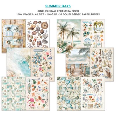 Summer Days Junk Journal &amp; Ephemera - Ciao Bella
