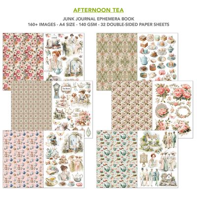 Afternoon Tea Junk Journal &amp; Ephemera - Ciao Bella