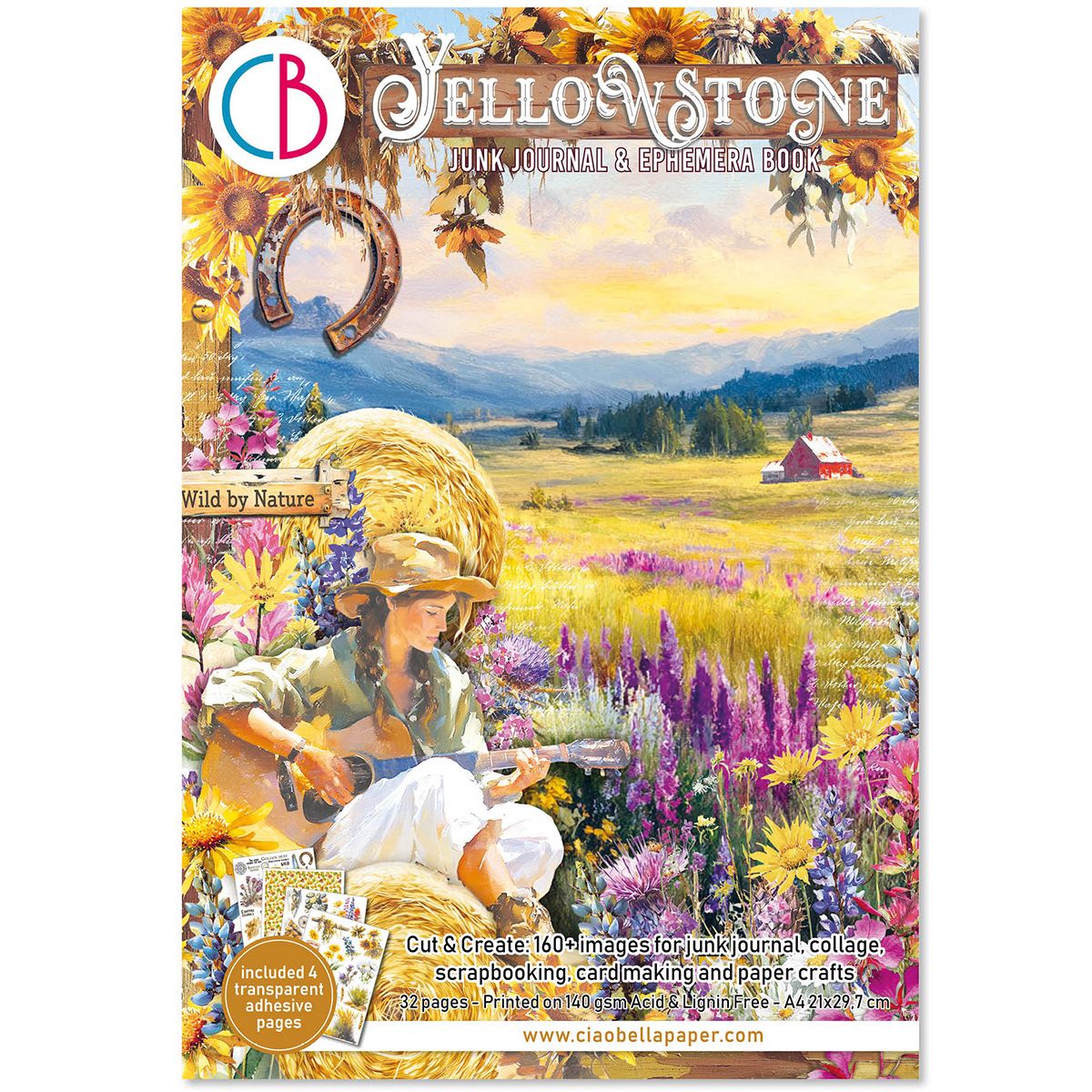 Yellowstone Junk Journal &amp; Ephemera - Ciao Bella