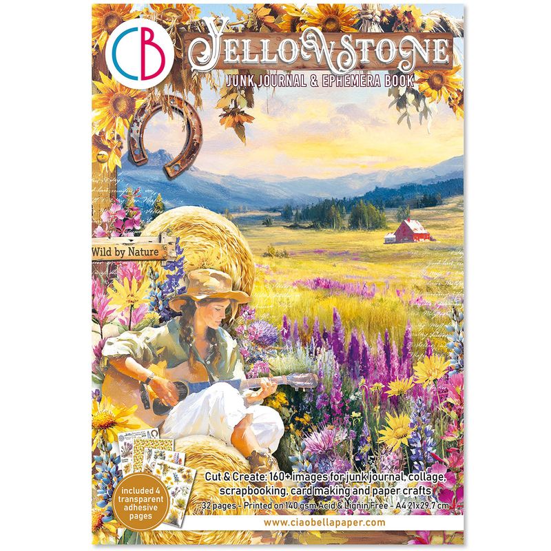 Yellowstone Junk Journal &amp; Ephemera - Ciao Bella