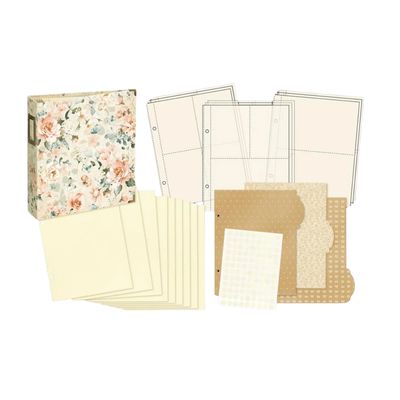 Vintage Rose Binder Album with Pocket Pages - Graphic 45
