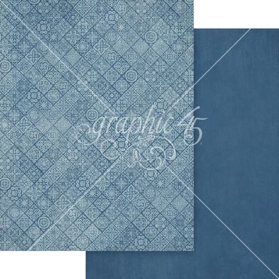 Scenic Route 8.5x11 - Graphic 45 Patterns and Solids