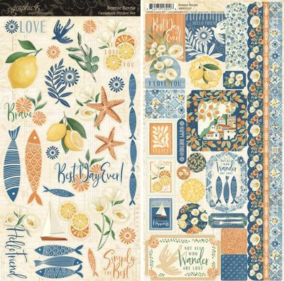 Scenic Route Sticker Set - Graphic 45 Scenic Route Sticker Set - Graphic 45