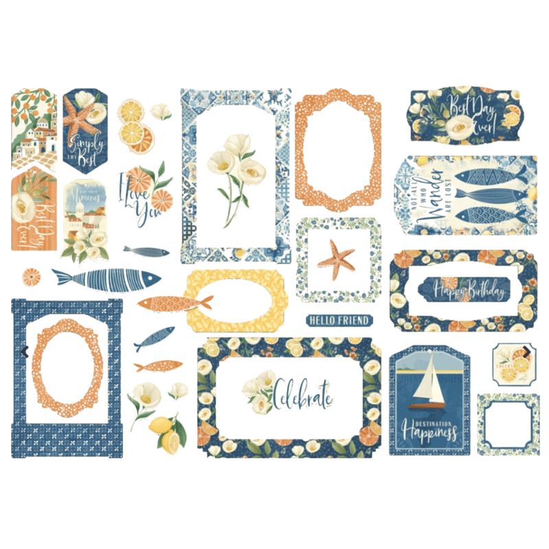Scenic Route - Graphic 45 Tags and Frames