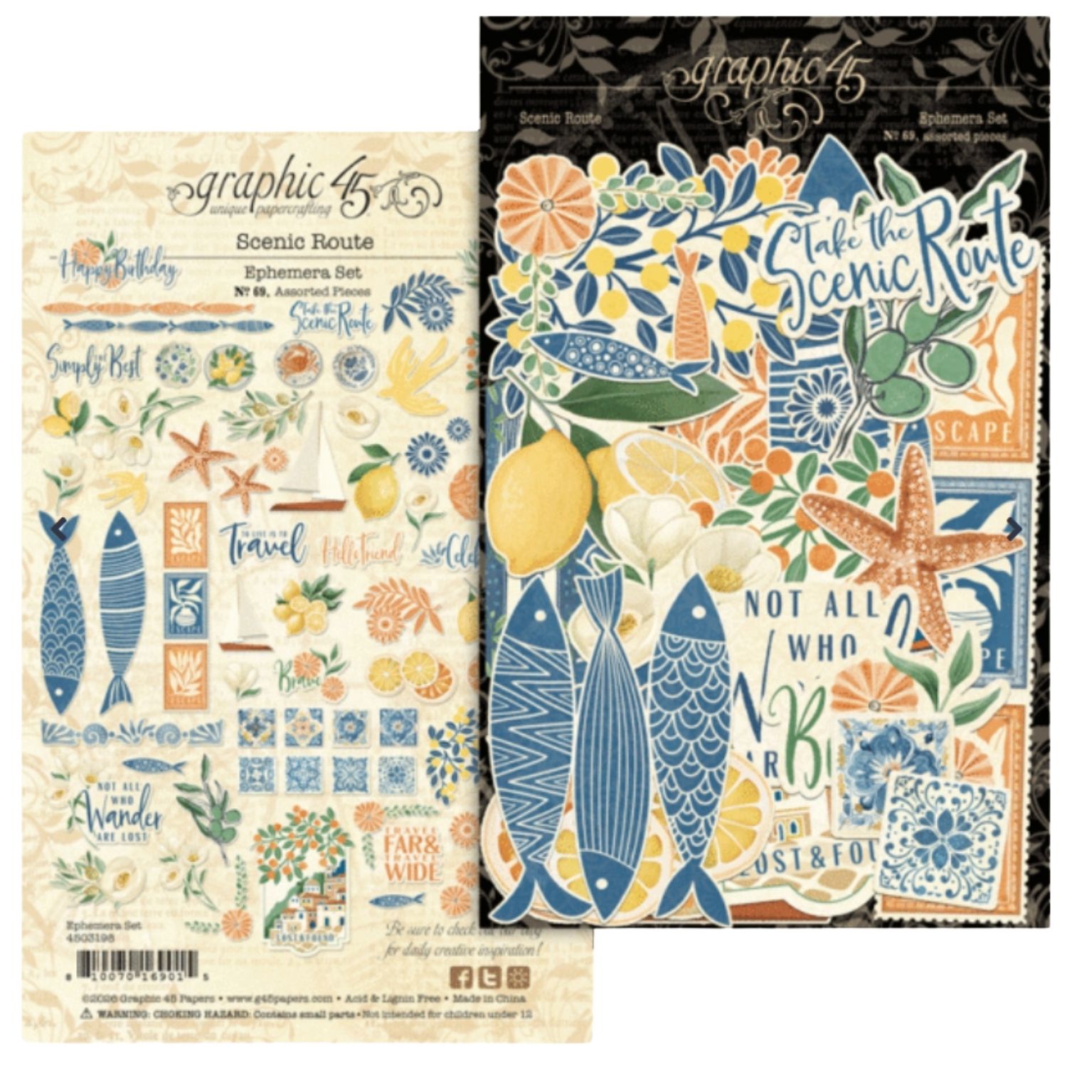 Scenic Route - Graphic 45 Ephemera